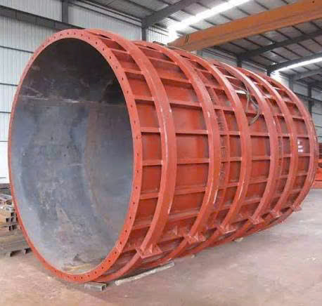 Ván khuôn thép tròn gia công thực tế
